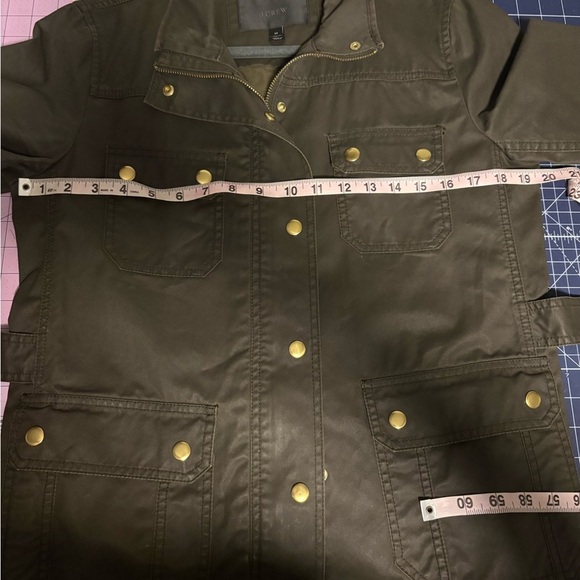 J. Crew woman’ olive green Jacket - Picture 6 of 9